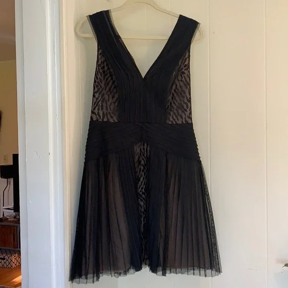 strapless open back dress BCBGMAXAZRIA Cynthia Sequinned Detail Pleated Gown – Runway Catalog main image 1